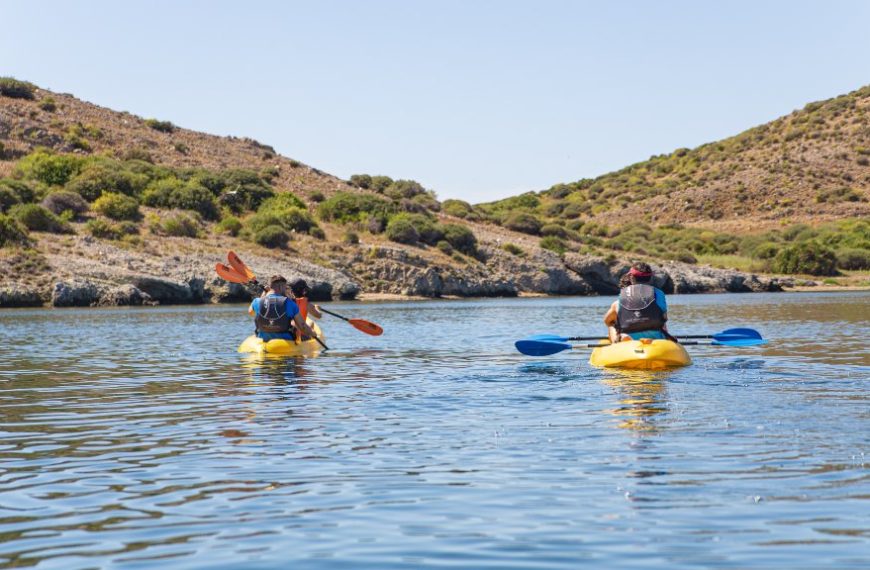 Excursión en Kayak 3 Islas Mar Menor