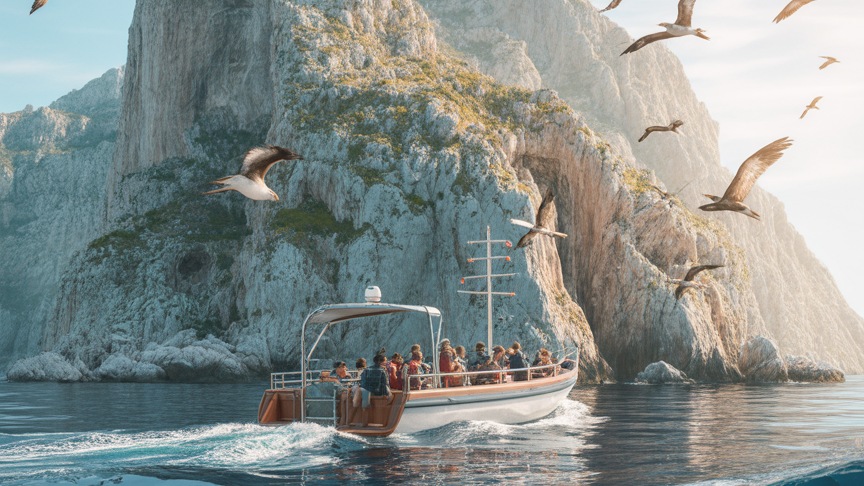 Paseo en lancha desde Cartagena a Isla de las Palomas