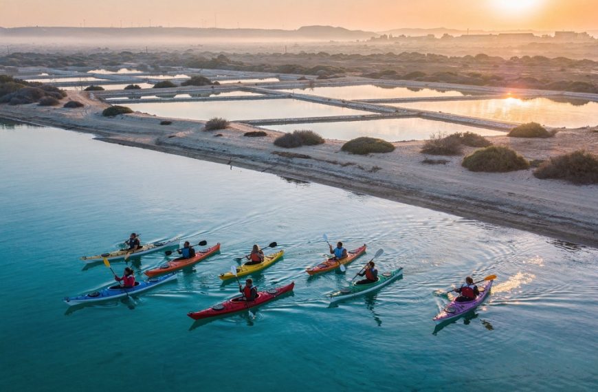 Ruta en Kayak entre Molinos del Mar Menor